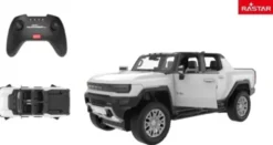 Rastar r/c 1:16 hummer ev white 34 cm