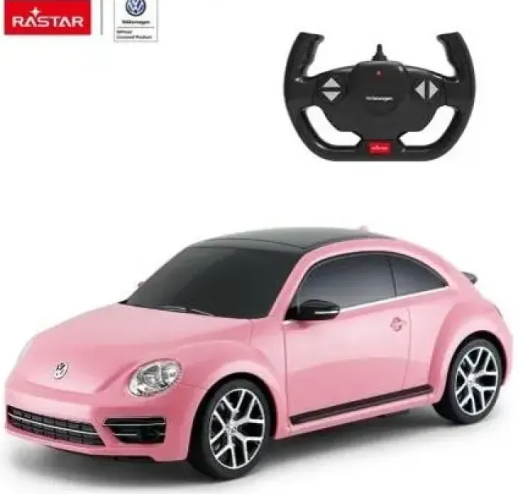 Rastar r/c 1:14 volkswagen beetle pink 3