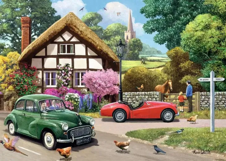 Ravensburger a country drive 1000 palaa