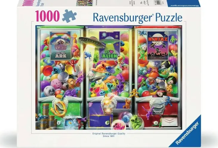 Ravensburger animals aliens ninjas 1000p
