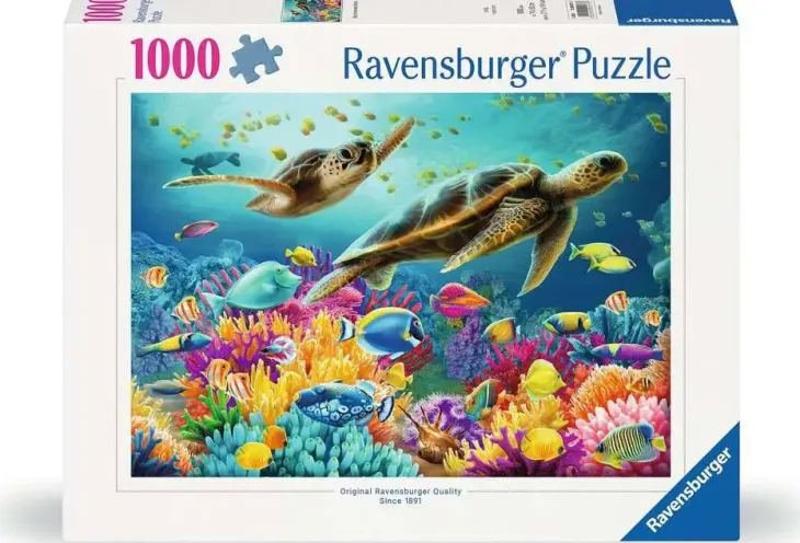 Ravensburger blue underwater world 1000p