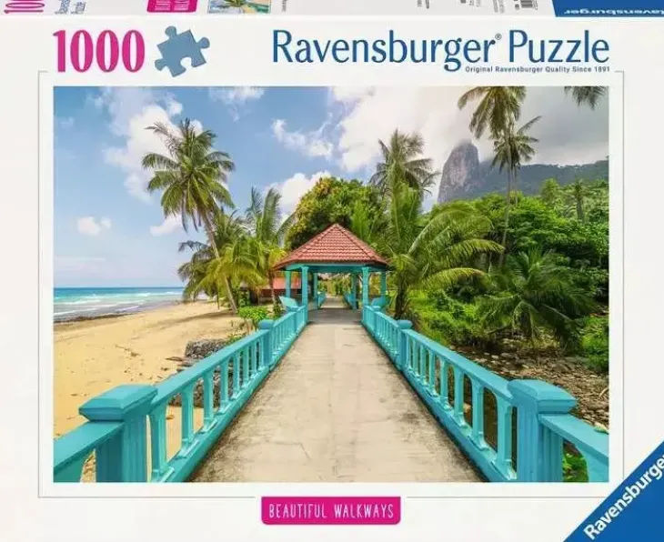 Ravensburger colorful bridge in malaysia 1000p