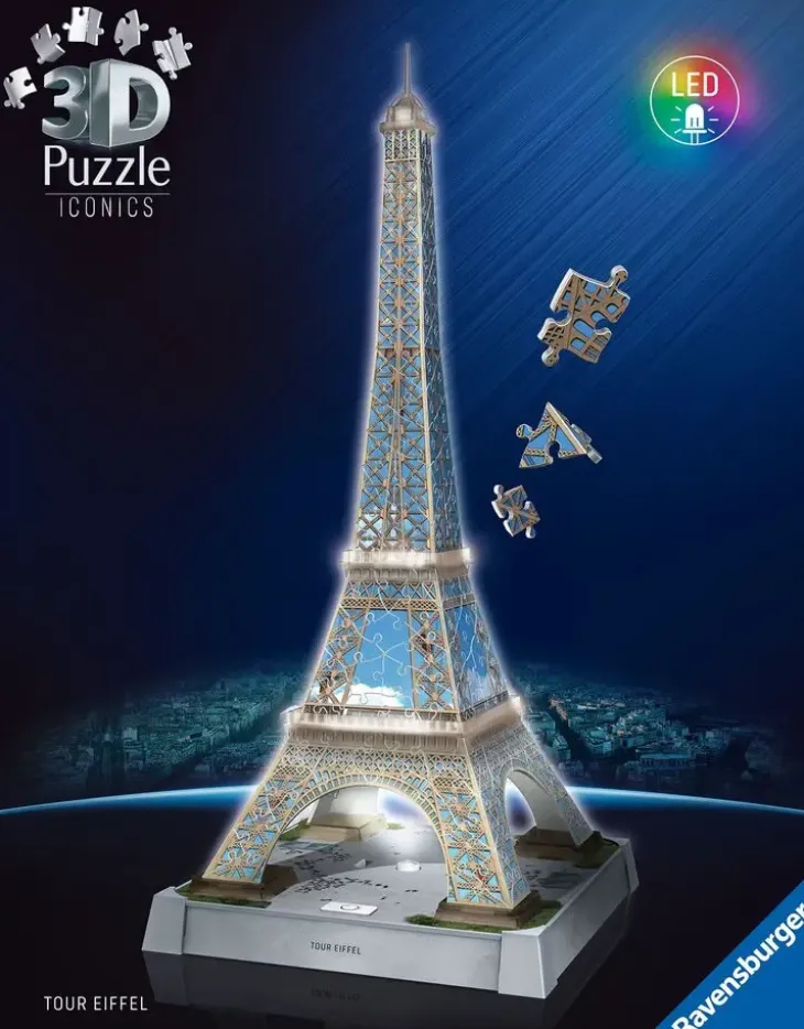 Ravensburger 3d eiffel with light 216p