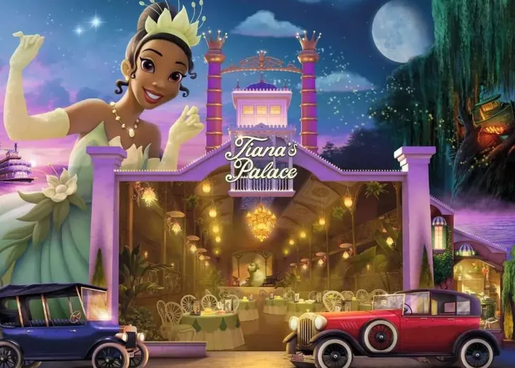 Ravensburger disney castle tiana 1000p
