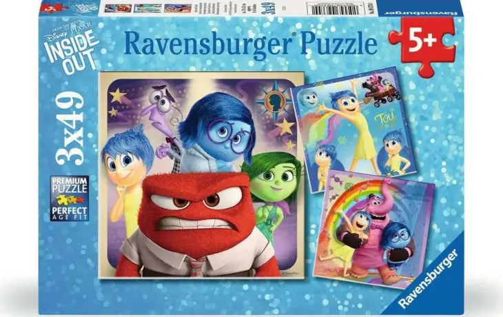 Ravensburger emotional adventure 3x49p