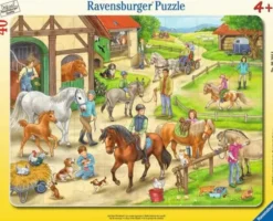 Ravensburger hevostila kehyspalapeli 40 p