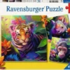 Ravensburger jungle babies 3x49p