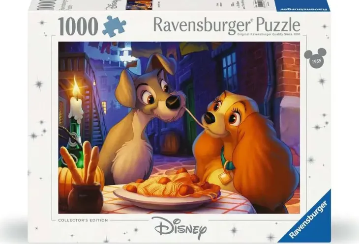Ravensburger kaunotar ja kulkuri 1000p