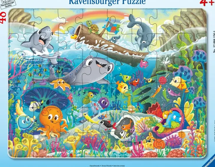 Ravensburger kehyspalapeli oceanfriends