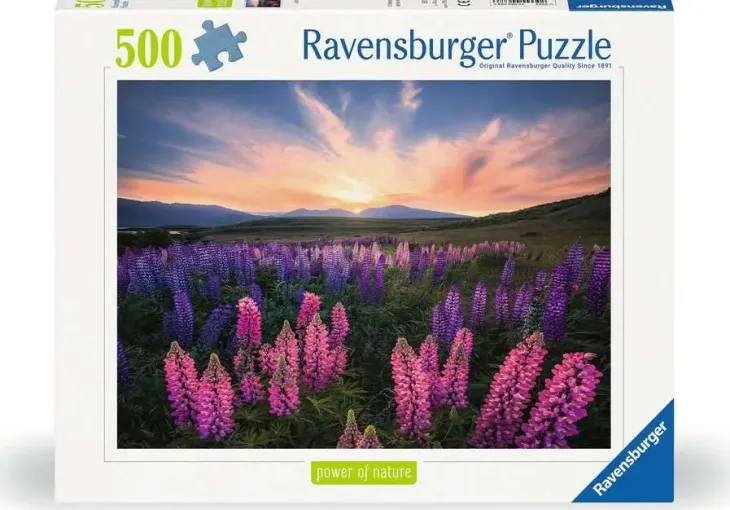 Ravensburger lupiinit 500 palaa