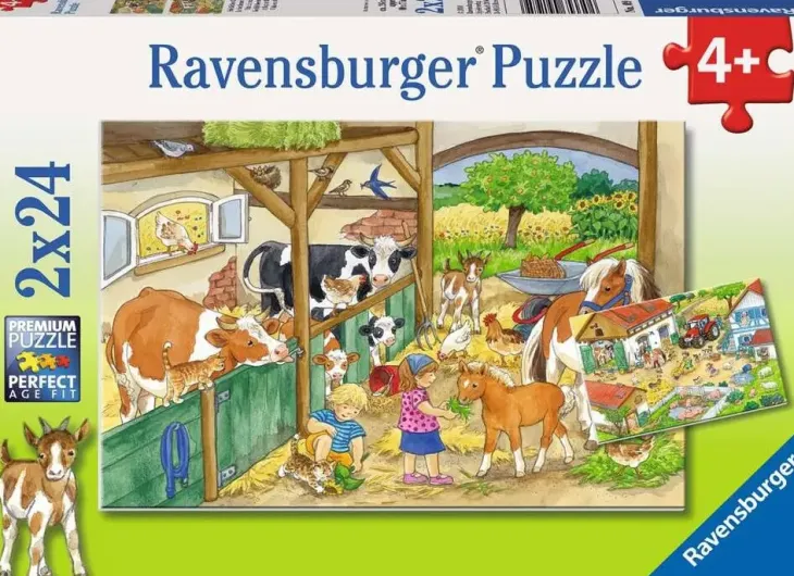 Ravensburger maatilalla 2x24 p