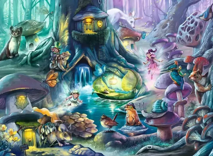 Ravensburger magical forrest 150p