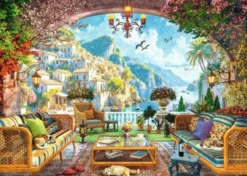 Ravensburger mediterranean terrace view 1000p