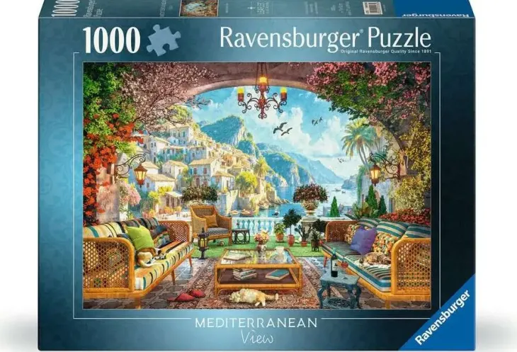 Ravensburger mediterranean terrace view 1000p