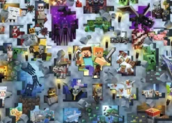 Ravensburger minecraft mobs 1000p