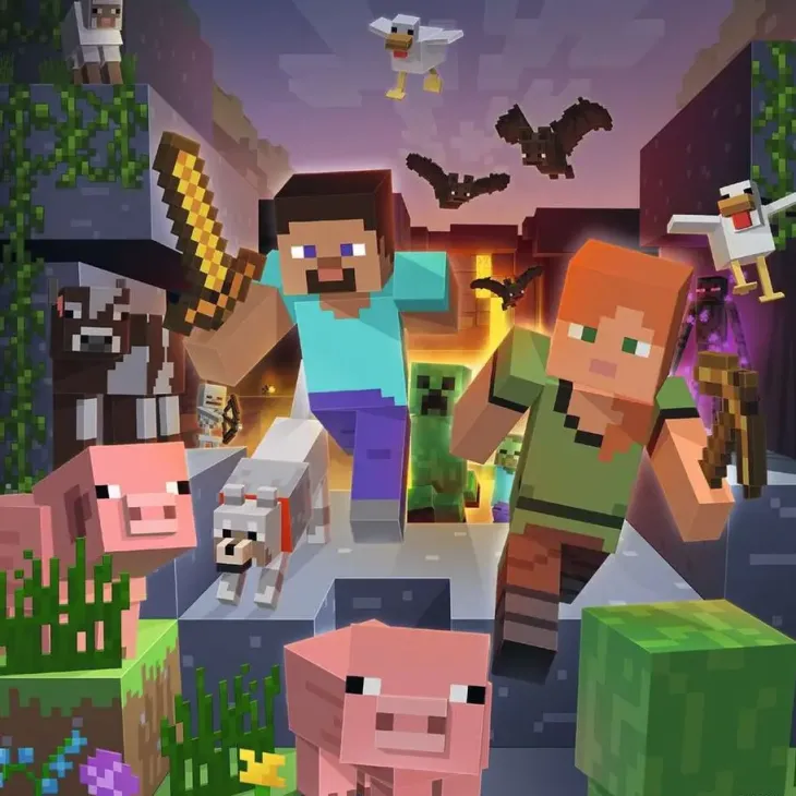 Ravensburger minecraft 3x49 palaa