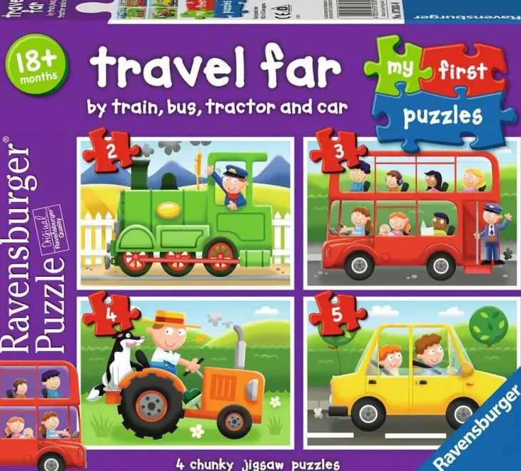 Ravensburger my first puzzle travel far