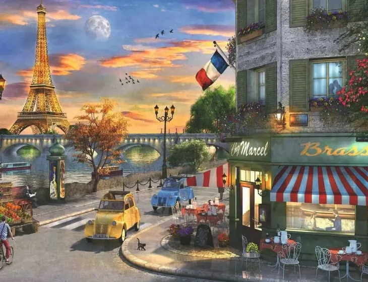 Ravensburger pariisin auringonlasku 2000 p