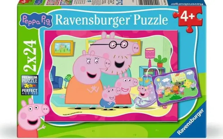 Ravensburger pipsa possu 2x24p