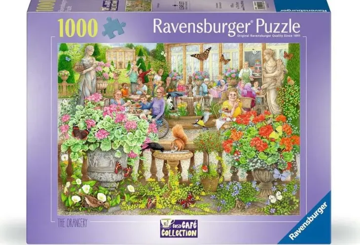 Ravensburger puutarha kahvila 1000 palaa