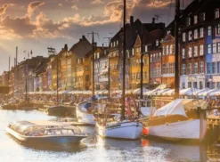Ravensburger sunset in copenhagen 500p
