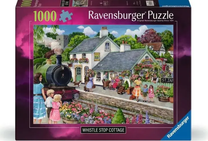 Ravensburger whistle stop cottage 1000p