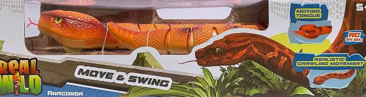 Real wild radio-ohjattava anaconda