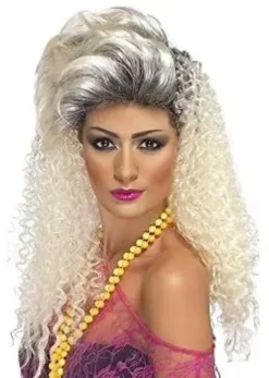 Retro peruukki blondi