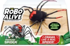 Robo alive pimeässä hohtava hämähäkki