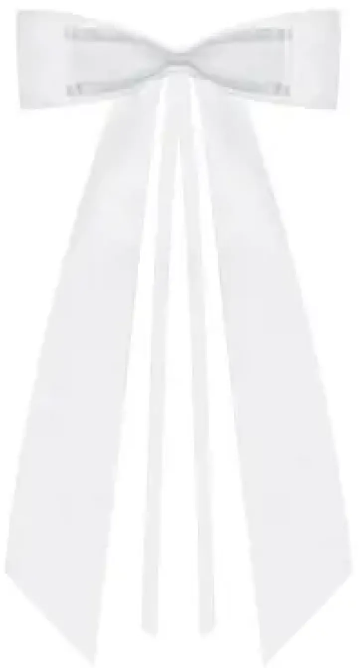 Rusetti valkoinen 14cm 4/kpl