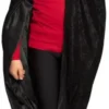 Samettinen hupullinen viitta (115 cm)
