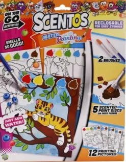 Scentos tuoksuva vesimaalaus mereneläime
