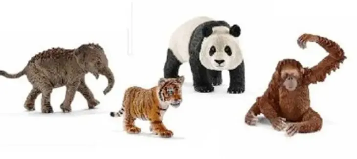 Schleich aloituspakkaus aasia