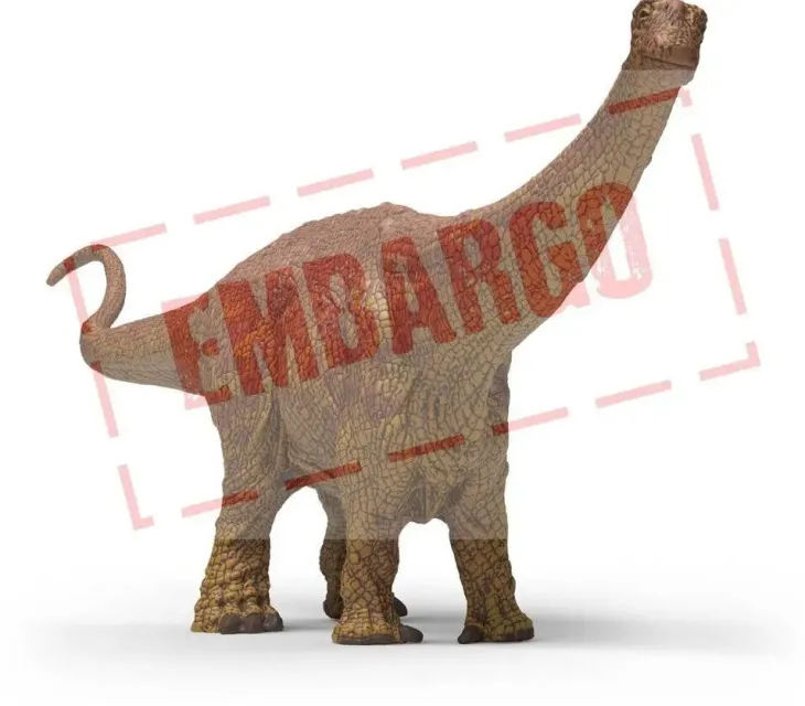 Schleich brontosaurus