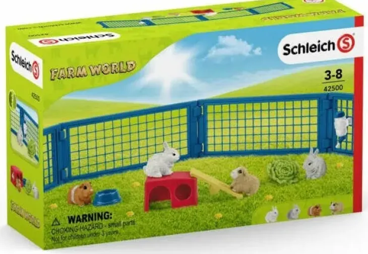 Schleich 42500 kanin ja marsun aitaus