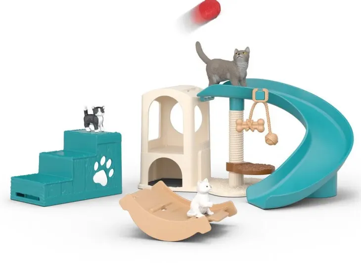 Schleich leikkipaikka kissoille