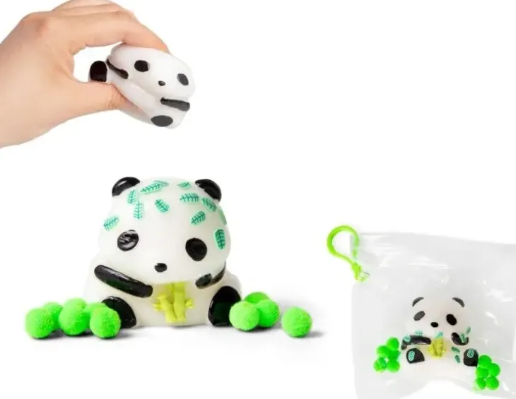 Scrunchems sticky squishy panda