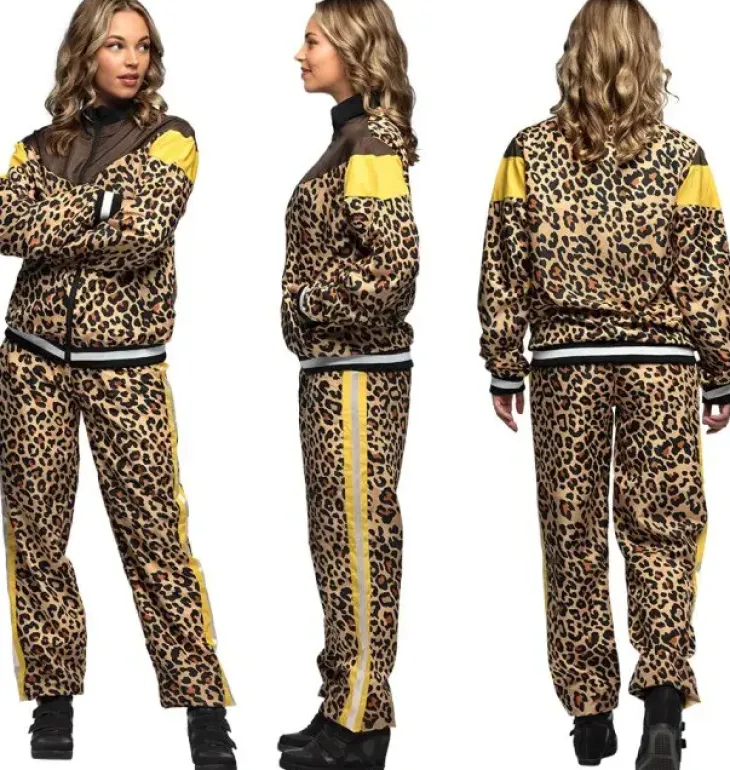 Shell suit leopard babe (m)