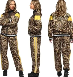 Shell suit leopard babe (s)