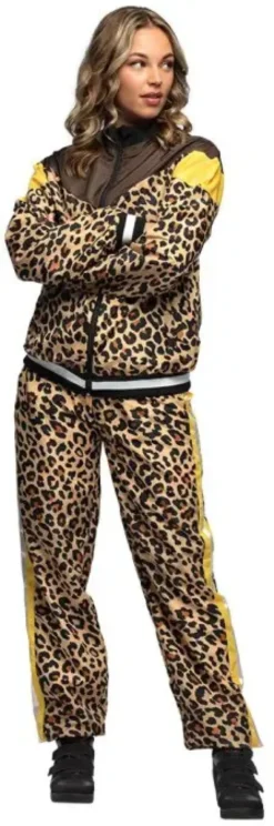 Shell suit leopard babe (s)