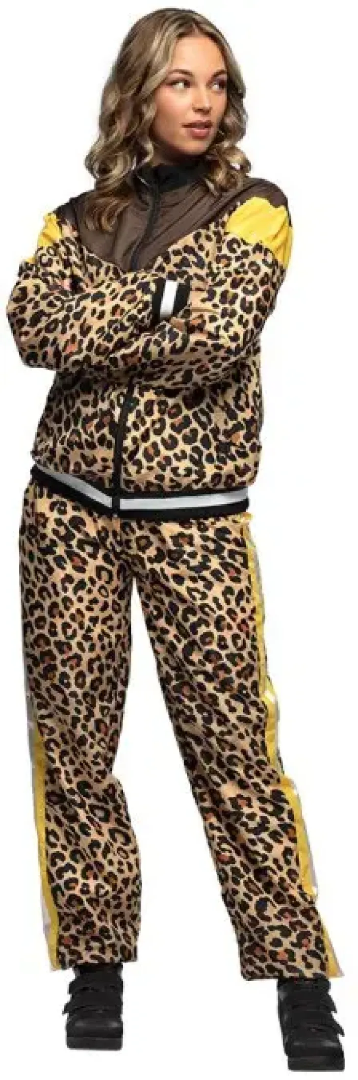 Shell suit leopard babe (s)