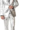 Shiny silver puku opposuits eu 50