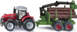 Siku massey ferguson ja tukkikärry