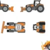 Siku massey ferguson with snowplow