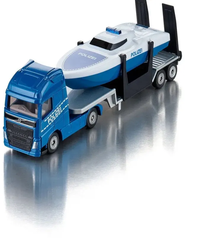 Siku 1:87 volvo rekka veneellä