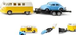 Siku vw t1 perävaunu ja vw kupla