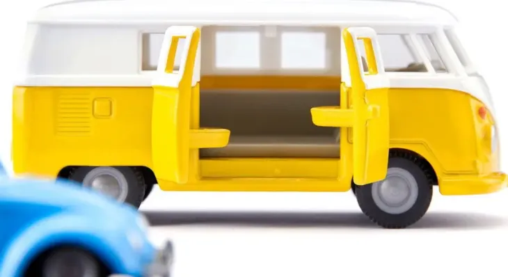 Siku vw t1 perävaunu ja vw kupla