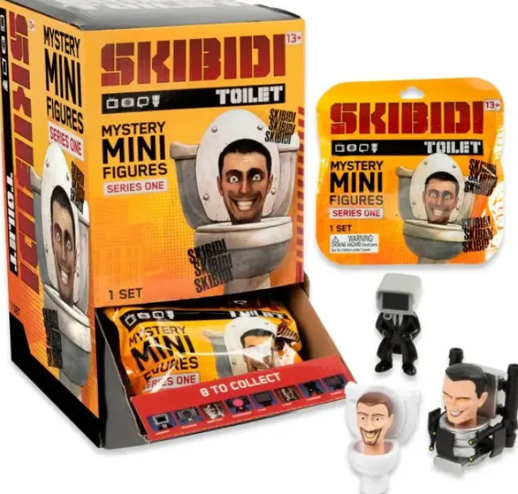 Skibidi toilet mini mystery figures