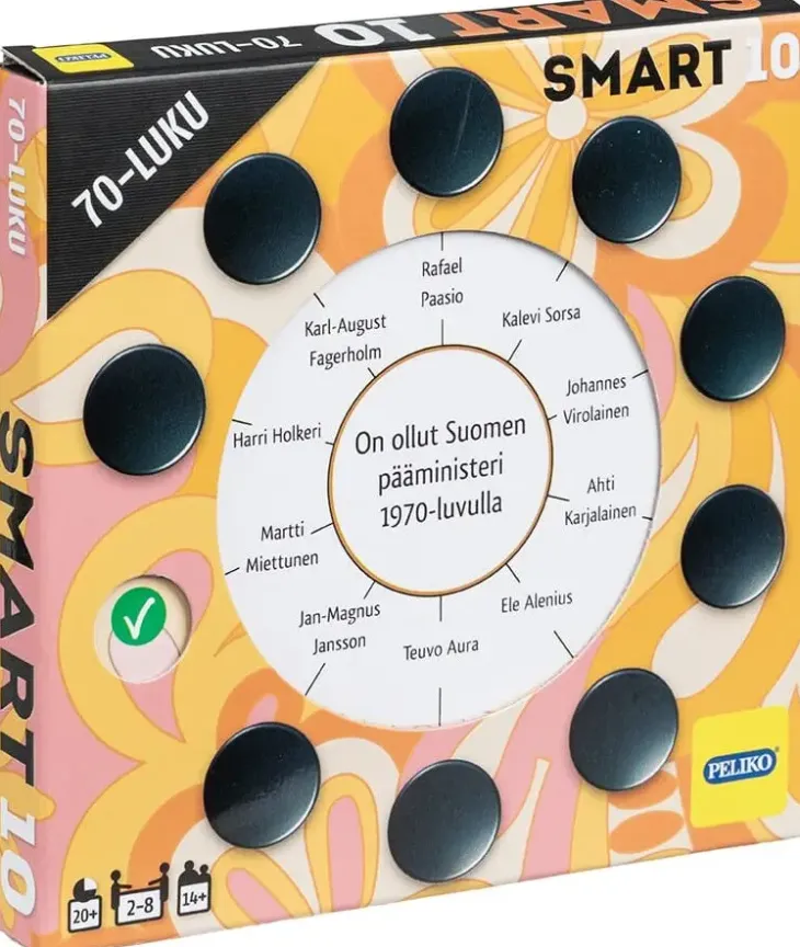 Smart10 kysymykset 70-luku