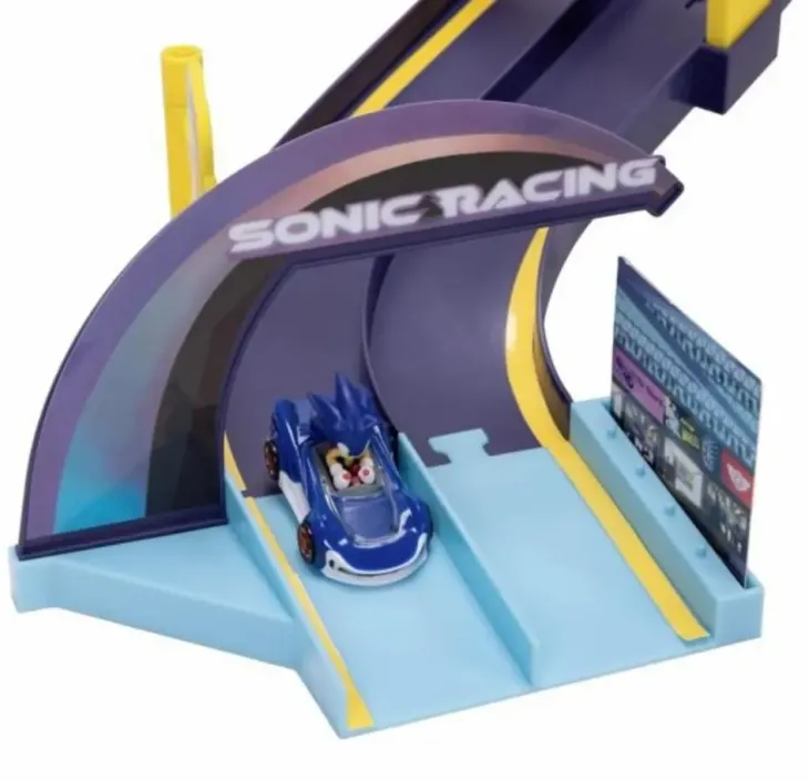 Sonic 1:64 die cast e-stadium trackset